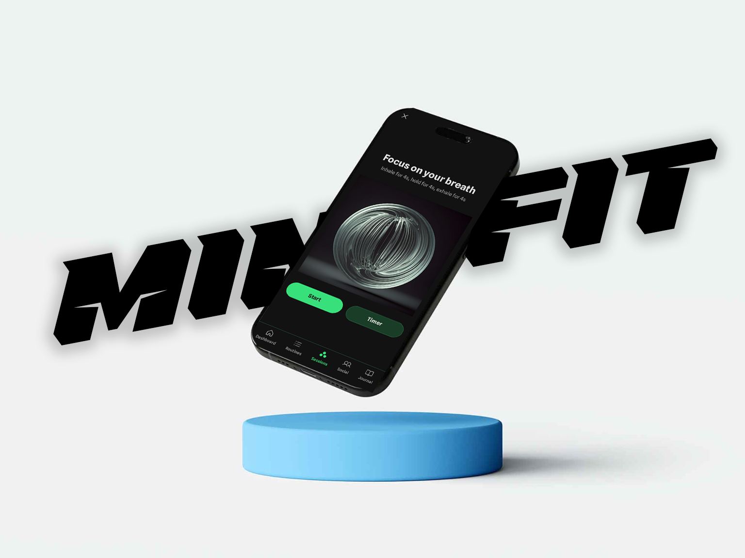 Mindfit Mental Wellness Platform UI/UX Design